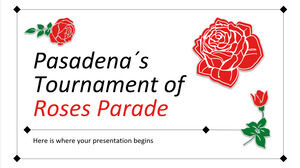 パサデナのトーナメント オブ ローゼズ パレード