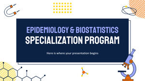 Programa de Especialización en Epidemiología y Bioestadística