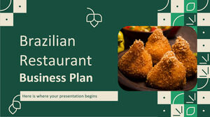 Brezilya Restoranı İş Planı