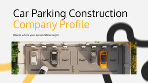 Perfil de la empresa de construcción de aparcamientos