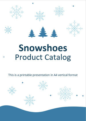 雪鞋产品目录