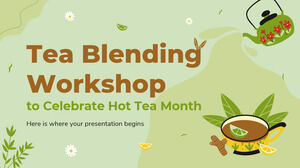 Tea Blending Workshop zur Feier des Hot Tea Month
