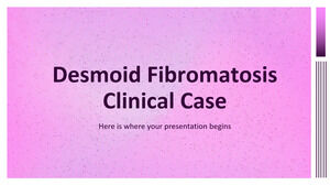 Klinischer Fall einer Desmoidfibromatose