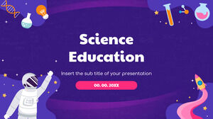 Наука и образование Бесплатный дизайн фона презентации для тем Google Slides и шаблонов PowerPoint