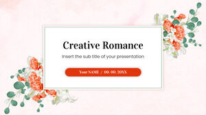 تصميم خلفية عرض تقديمي مجاني رومانسي مجاني لموضوعات العروض التقديمية من Google وقوالب PowerPoint