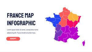 Șablon PowerPoint gratuit pentru Franța