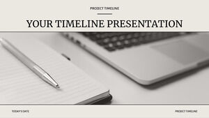 项目时间表。 免费 PPT 模板和 Google 幻灯片主题