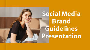 Social Media Brand Guidelines. Free PPT Template & Google Slides Theme