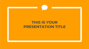 Profesional Naranja. Plantilla gratuita de PowerPoint y tema de Google Slides