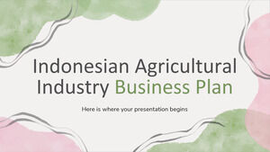 印尼农业产业商业计划