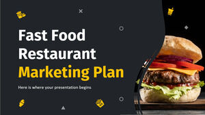 Plan de marketing pour les restaurants de restauration rapide
