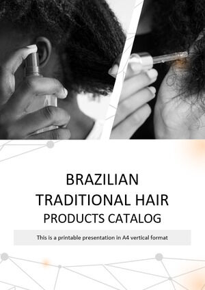 Каталог традиционных бразильских изделий для волос