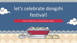 Célébrons le festival Dongzhi !