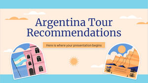 Raccomandazioni per il tour in Argentina