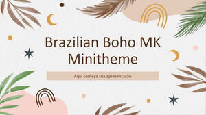 Minitemă braziliană Boho MK