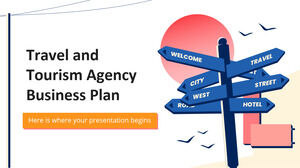 Plan d'affaires de l'agence de voyages et de tourisme