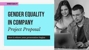 Gender Equality in Company Project Proposal