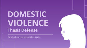 Защита диссертации о домашнем насилии