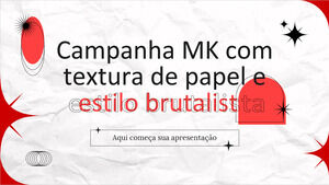 Tekstur Kertas & Kampanye MK Gaya Brutalis