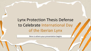 Defensa de Tesis de Protección de Linces para Celebrar el Día Internacional del Lince Ibérico