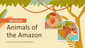 Animais da Amazônia Minitema