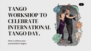 Taller de Tango para Celebrar el Día Internacional del Tango