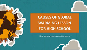 Causes of Global Warming Lesson for High School