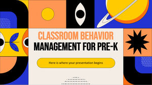 การจัดการพฤติกรรมในชั้นเรียนสำหรับ Pre-K