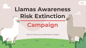 Кампания по предупреждению риска исчезновения лам