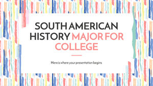 Główny kierunek historii Ameryki Południowej na studiach