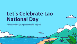 让我们庆祝老挝国庆节