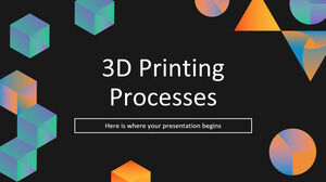 Procesy drukowania 3D