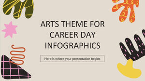 Kariyer Günü Bilgi Grafikleri için Sanat Teması
