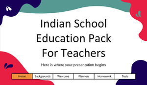 Indyjski pakiet edukacyjny dla nauczycieli