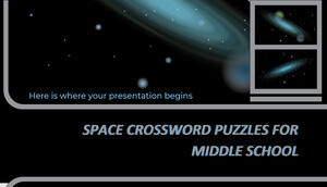 Space Crossword Puzzles สำหรับโรงเรียนมัธยม