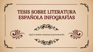 Spanish Literature Thesis Infographics