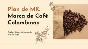 Колумбийский кофейный бренд MK Plan