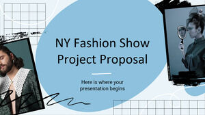 Предложение проекта показа мод в Нью-Йорке