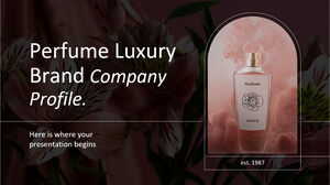 Perfume Luxury Brand Company Profile