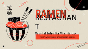 Ramen Restaurant Strategie Social Media