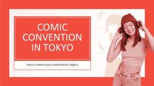 Convenção de Quadrinhos em Tóquio