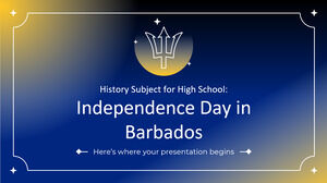 Materia di Storia per il Liceo: Giorno dell'Indipendenza alle Barbados
