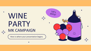 Wine Party MK Campaign