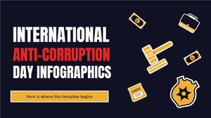 国際腐敗防止デーのインフォグラフィック