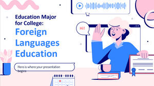 Especialização em Educação para a Faculdade: Educação em Línguas Estrangeiras