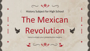 Subiect de istorie pentru liceu: Revoluția mexicană