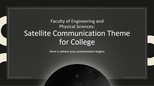 工程與物理科學學院：大學衛星通信主題
