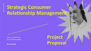 اقتراح مشروع إدارة علاقات المستهلك الإستراتيجي