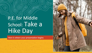 Physical Education for Middle School: Take a Hike Day