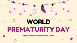 Día mundial de la prematuridad